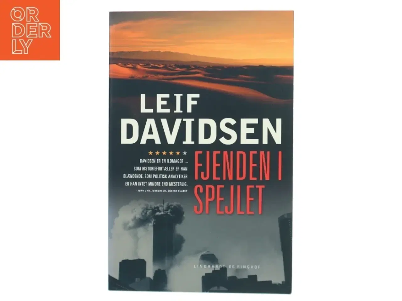 Billede 1 - Fjenden i spejlet : roman af Leif Davidsen (Bog)
