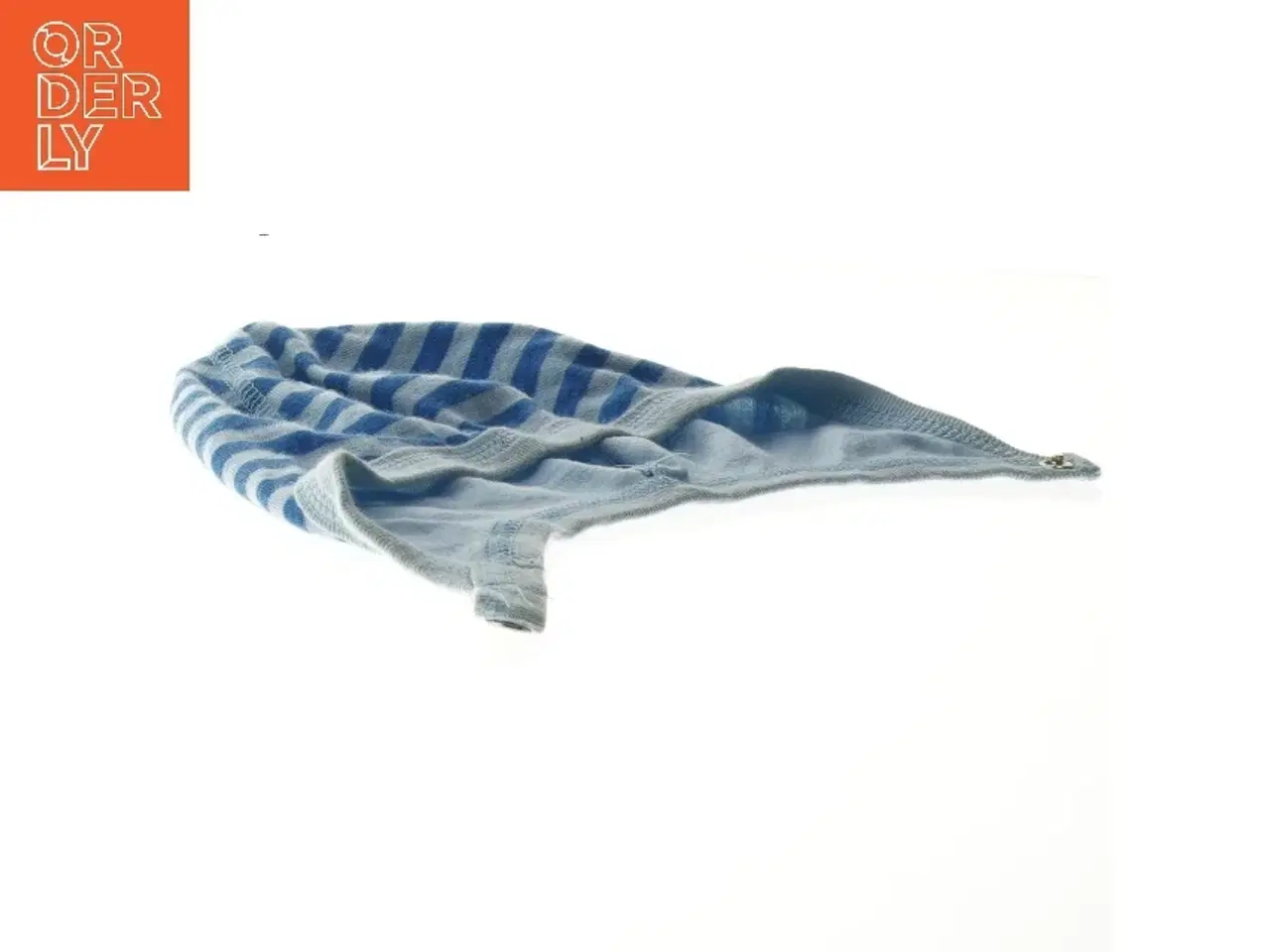 Billede 3 - Blå og hvid stribet hue (str. 9-12 måneder)