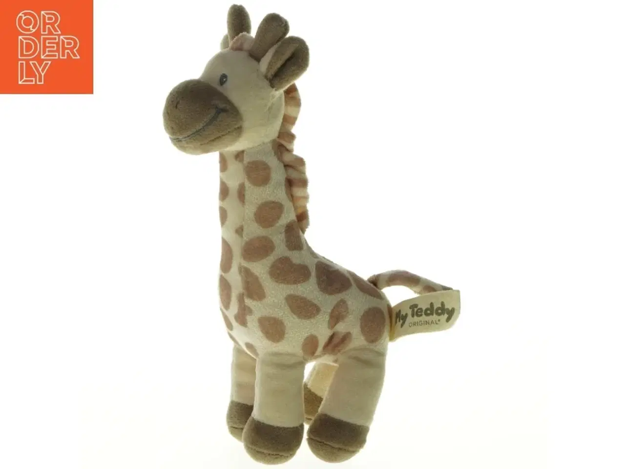 Billede 1 - Blød giraf bamse fra My Teddy (str. H 25 cm)