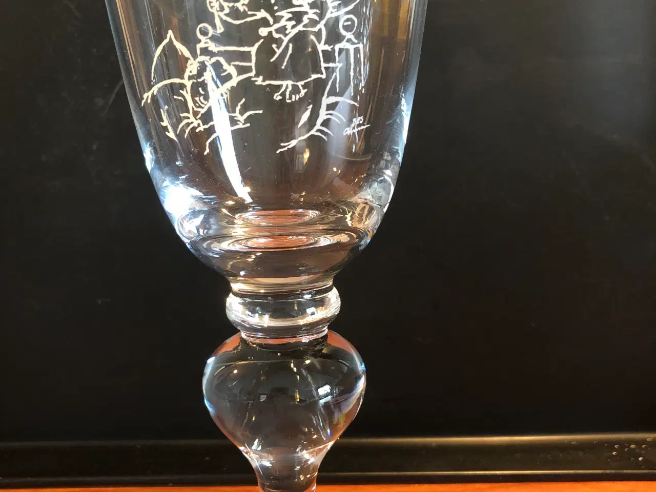 Billede 6 - Holmegård H.C.Andersen ølglas