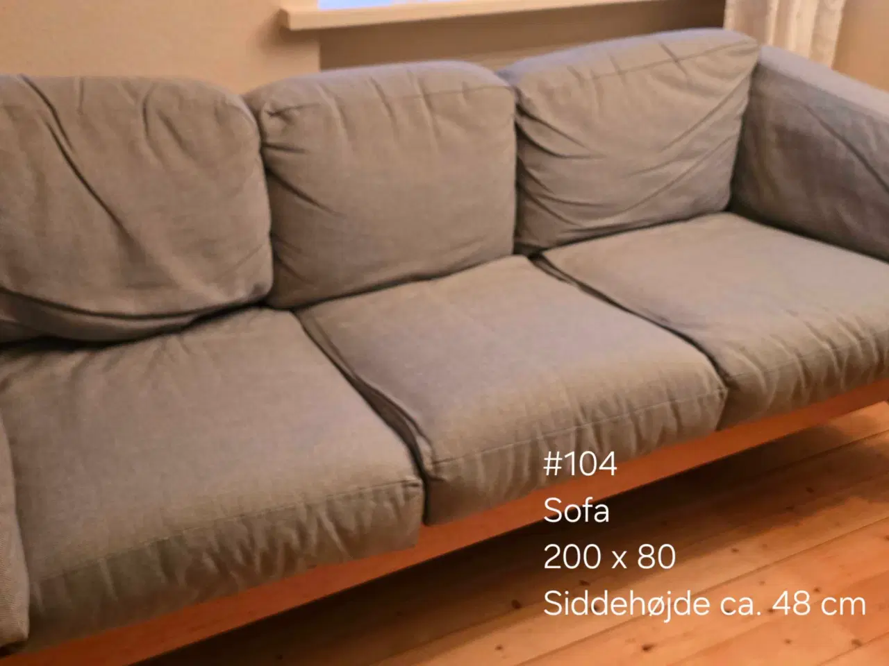 Billede 1 - Sofa med god siddekomfort 