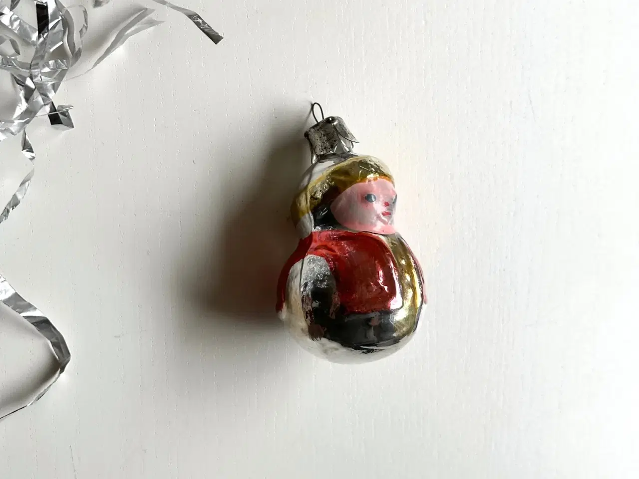 Billede 2 - Vintage juleornament, rund Snegurochka