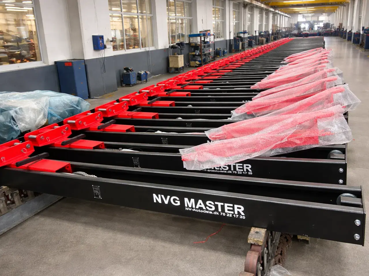 Billede 5 - Autolift 2 Søjlet 4000 kg lav køreoverrampe 3 cm