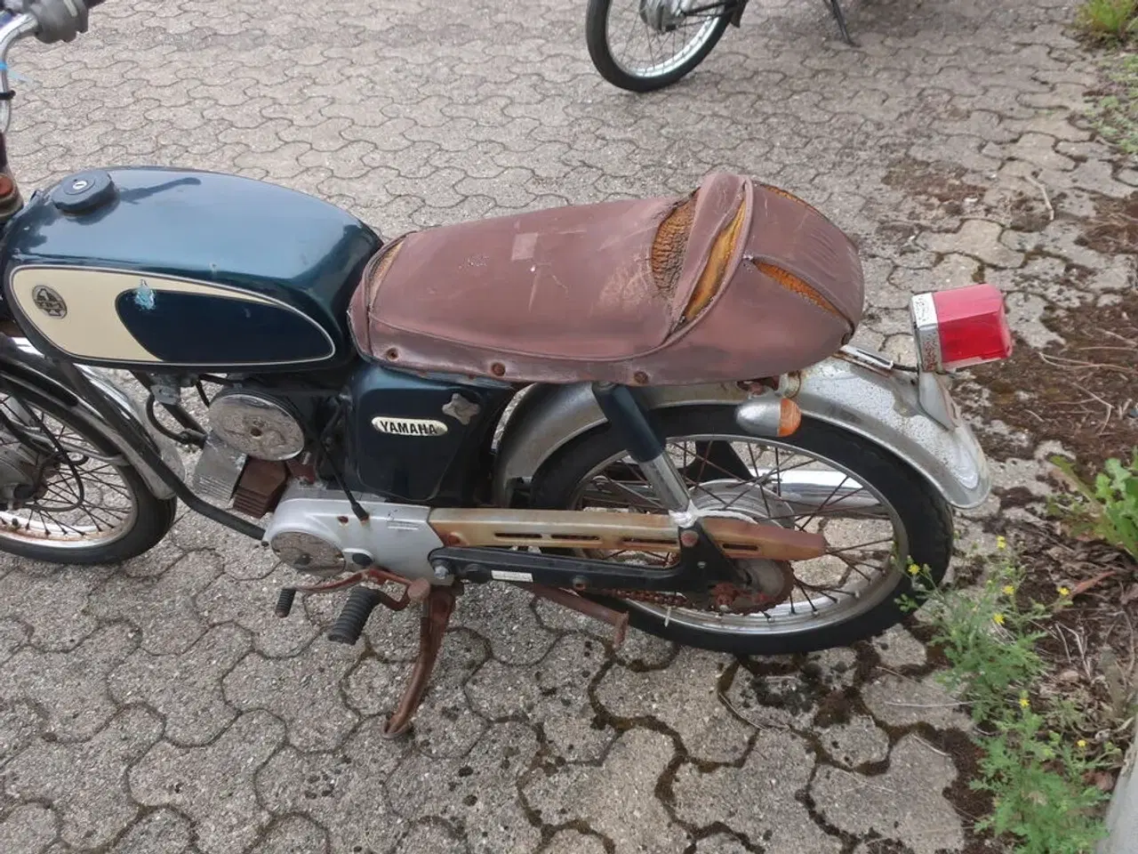 Billede 4 - Knallert YAMAHA YB1 50cc 4 gear/drejeventil