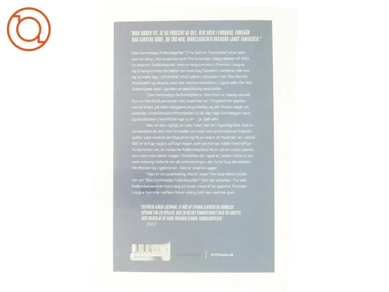 Billede 2 - Den hemmelige fodboldspiller (Bog)