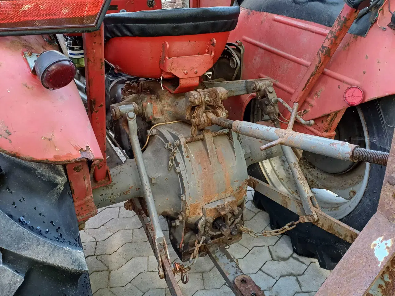 Billede 10 - Mf 135 diesel traktor 