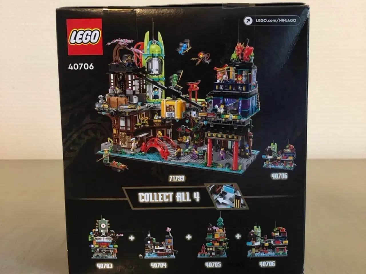 Billede 3 - LEGO NINJAGO 40706 City Markets uåbnet