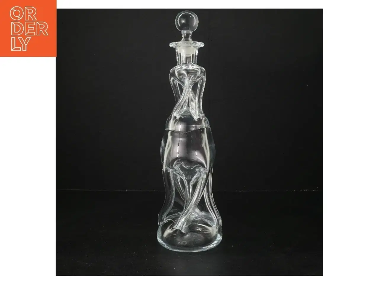 Billede 1 - Glaskaraffel med prop (str. 32 cm)