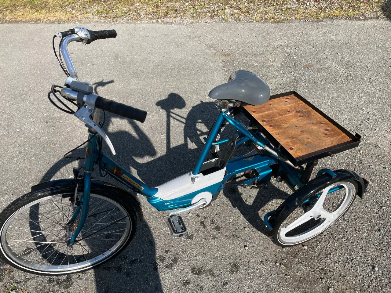 Billede 1 - Tre hjulet Hean Power Hybridel cykel uden batteri 