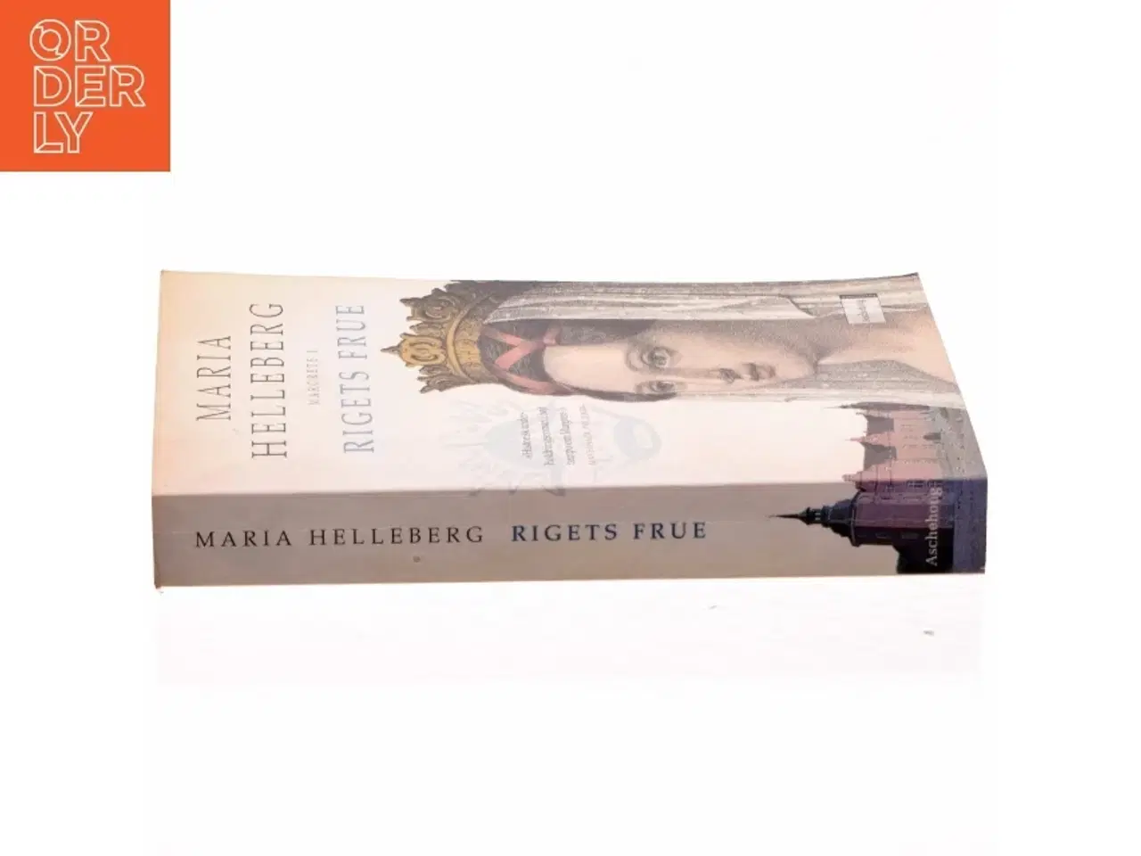 Billede 2 - Rigets frue : Margrete I : roman af Maria Helleberg (Bog)