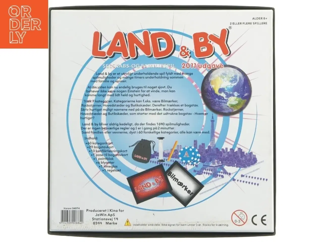 Billede 4 - Land & By brætspil fra Jowin