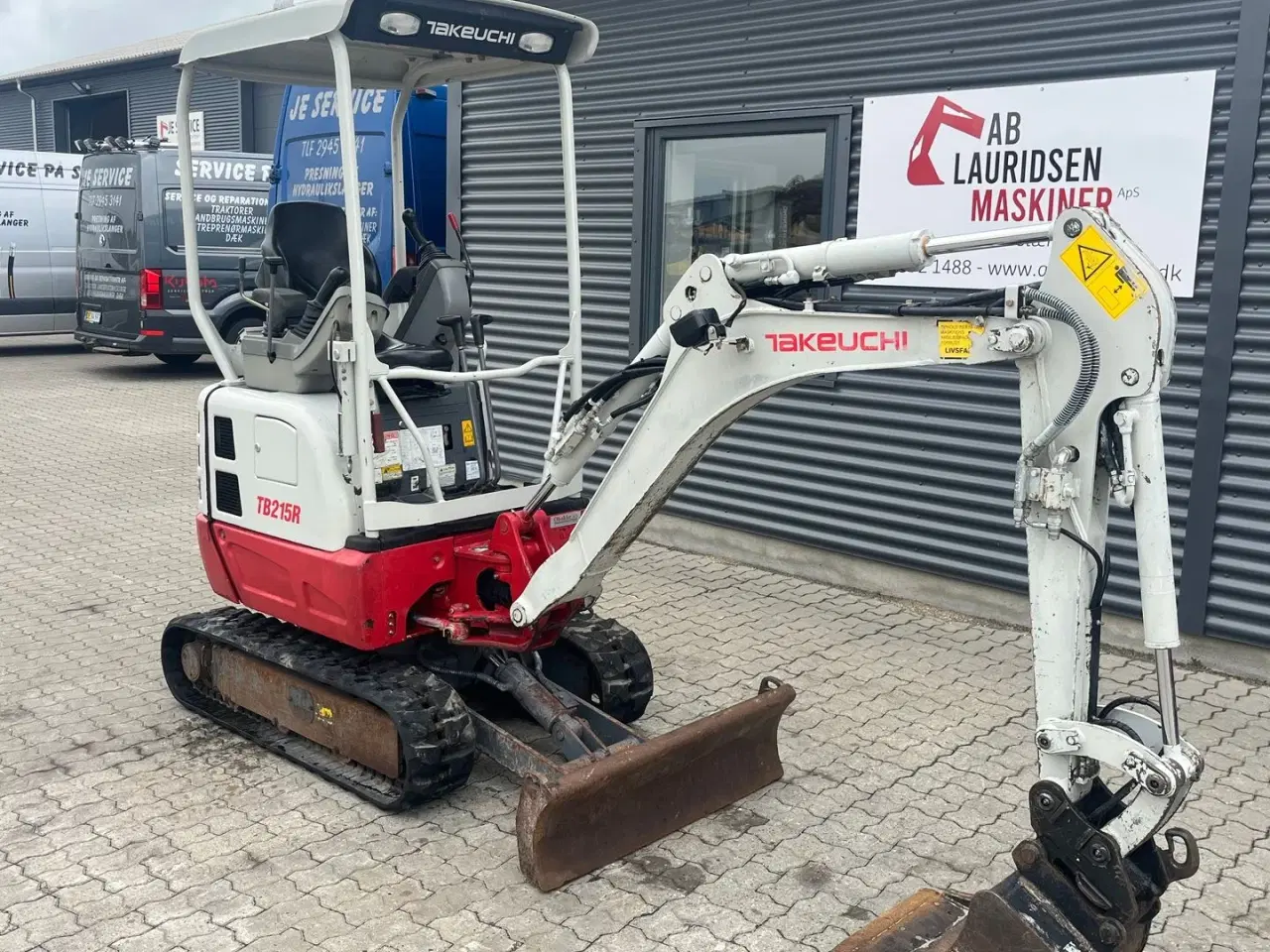 Billede 2 - Takeuchi med hydraulisk skovl skifte