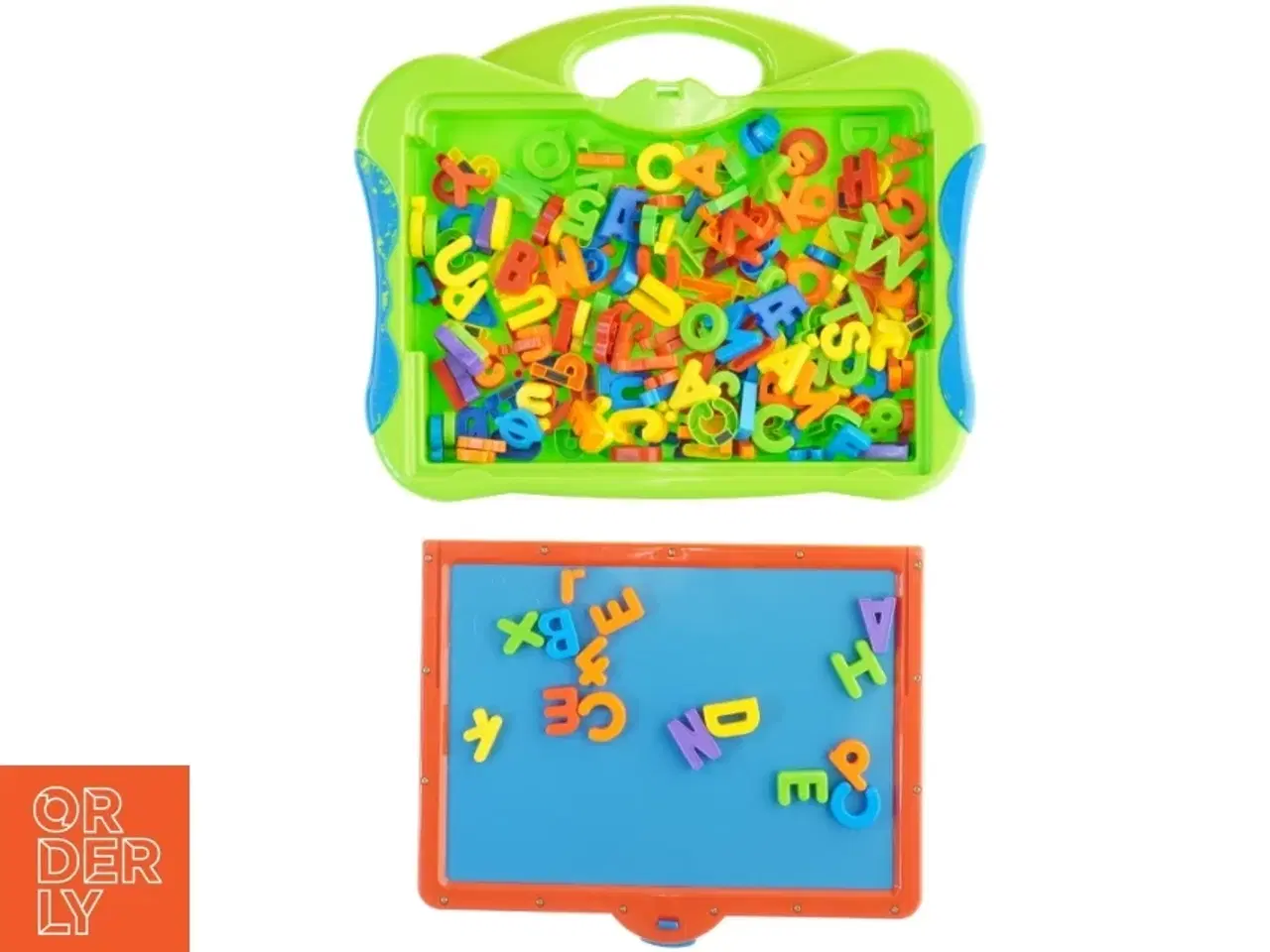 Billede 1 - Magnetisk tegnetavle med bogstaver fra Play 2 Learn (str. 40 x 30 cm)