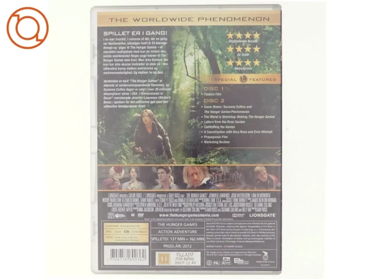 Billede 3 - HUNGER GAMES 2 DISC