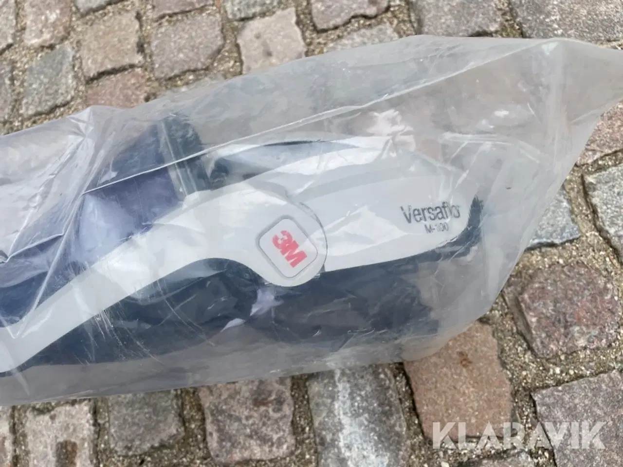 Billede 6 - 2 styk helmasker silikon 3M 6900 samt 1 styk visir