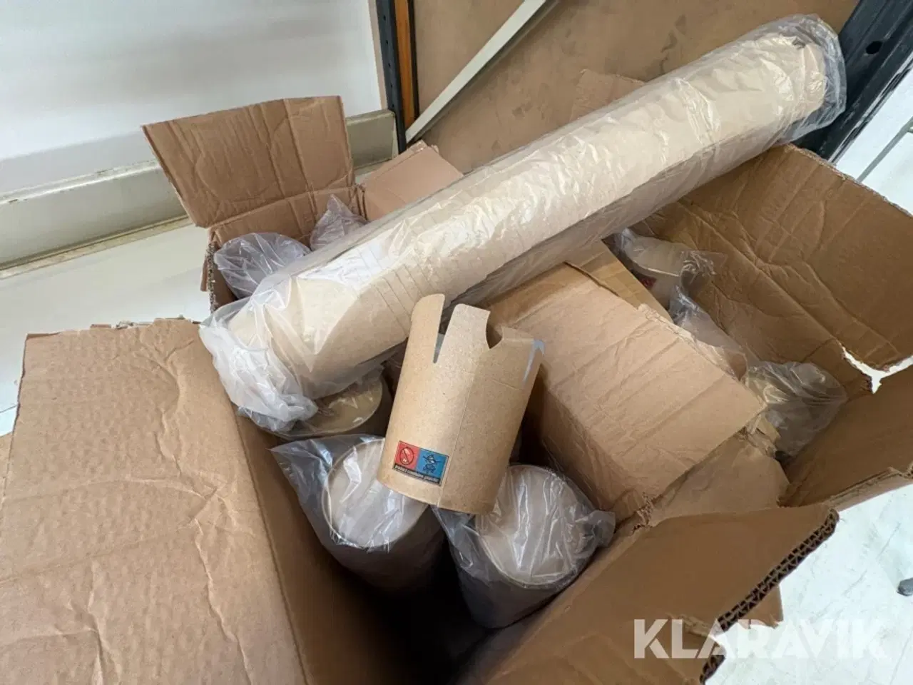 Billede 5 - Diverse papbakker til mad