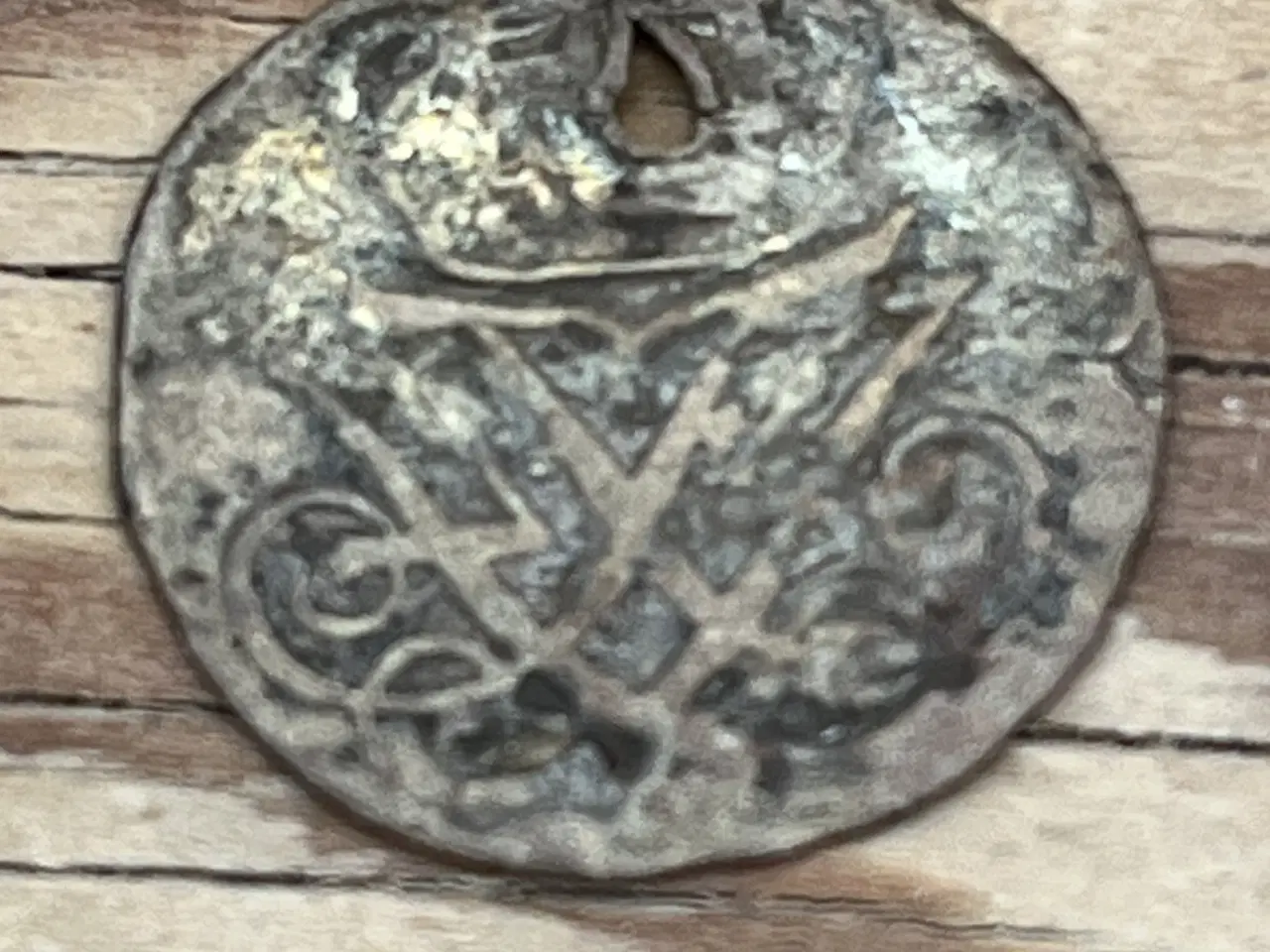 Billede 1 - Danske skilling 1718