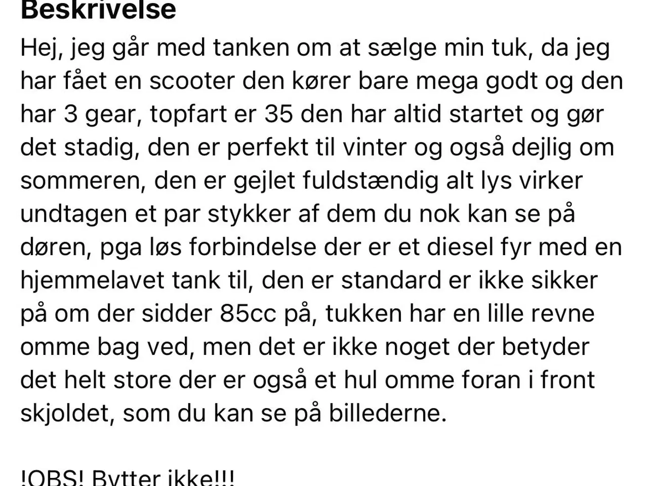 Billede 1 - Tuk Tuk 