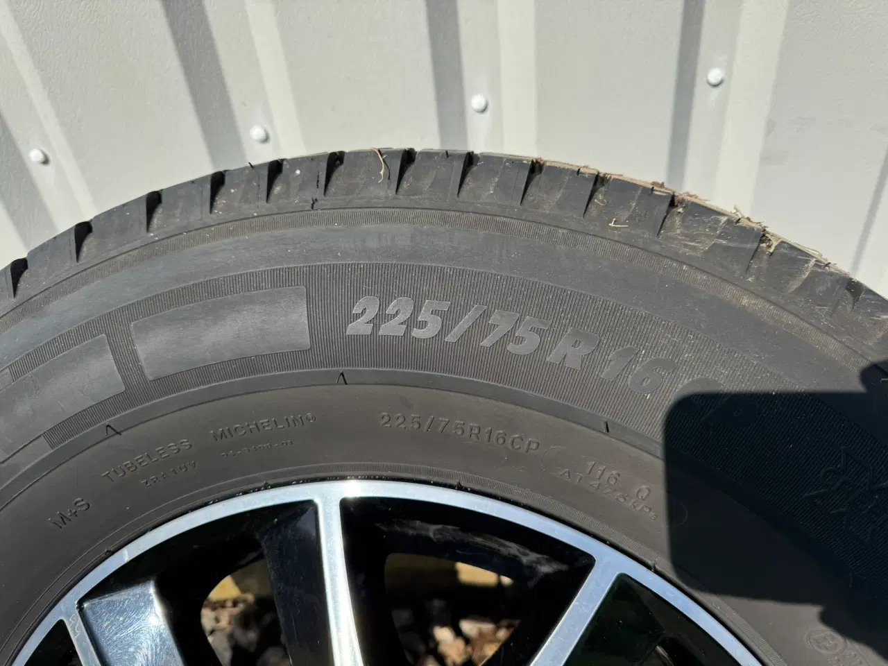 Billede 3 - Fiat Ducato 16" alu-fælge og dæk, originale