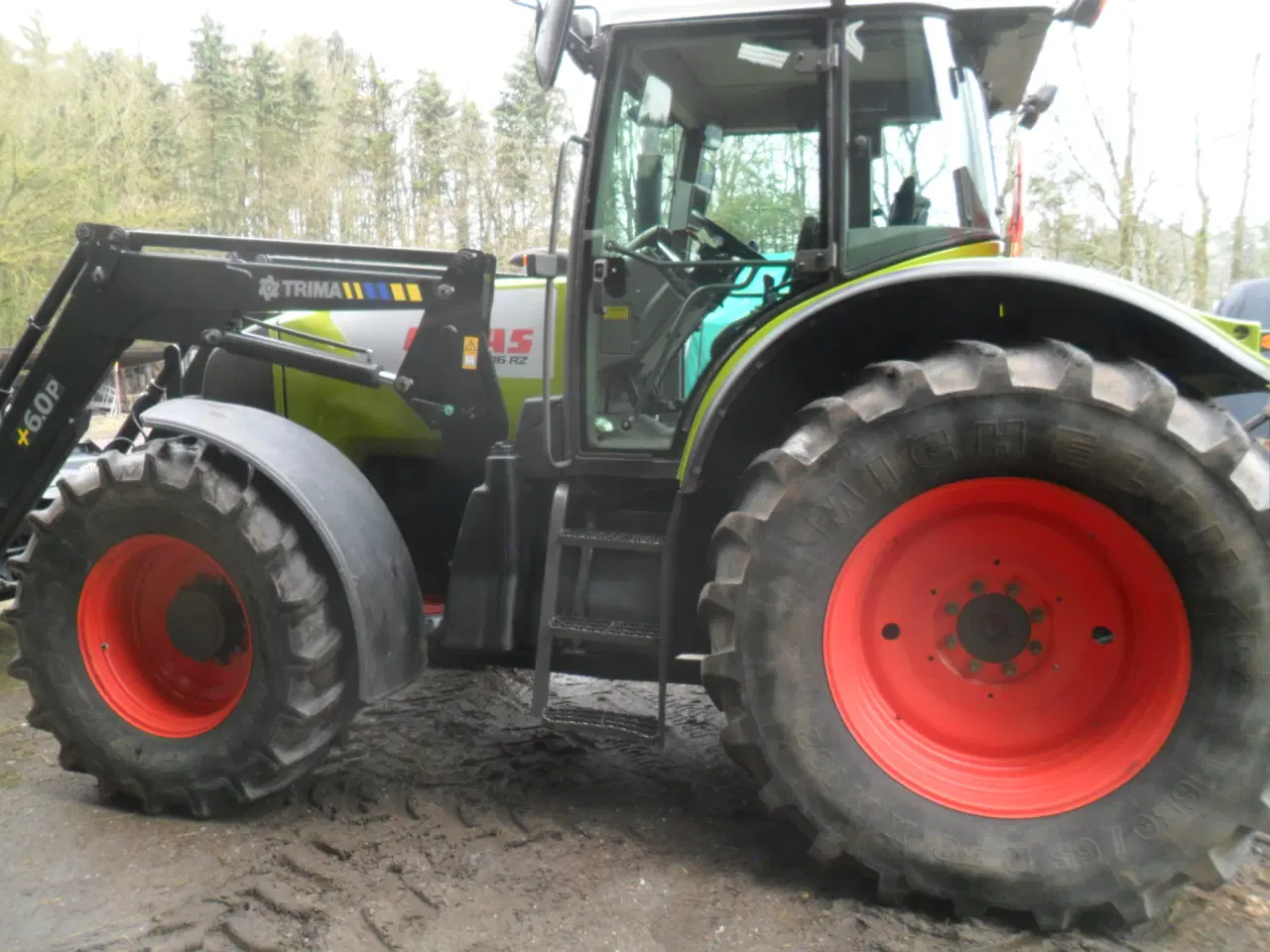 Billede 3 - Traktor Renault Ares 816 med frontlæsser/redskaber