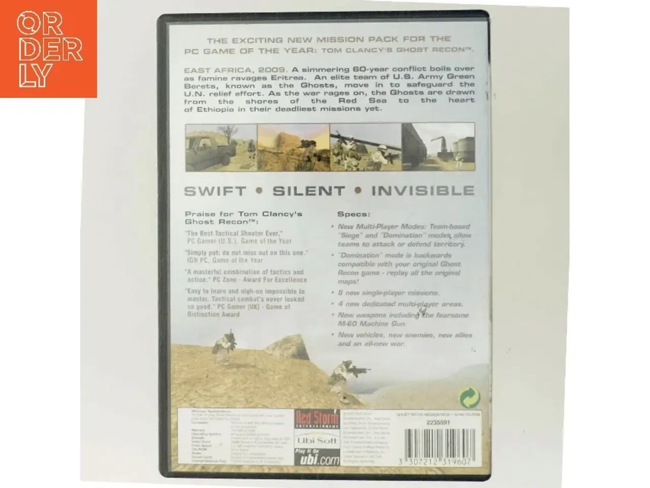 Billede 3 - Tom Clancy's Ghost Recon: Desert Siege (DVD)