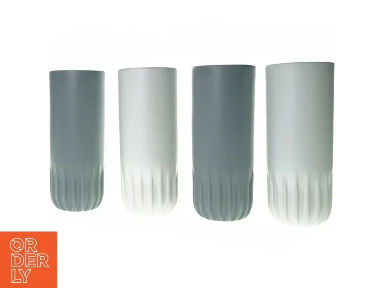 Billede 1 - 4 x vaser fra Grå Grå (str. 24 cm )