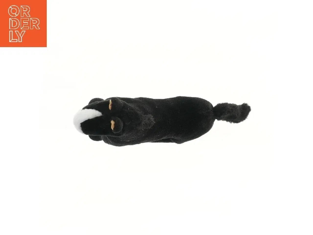 Billede 2 - Sort plys hest (str. 40 cm)