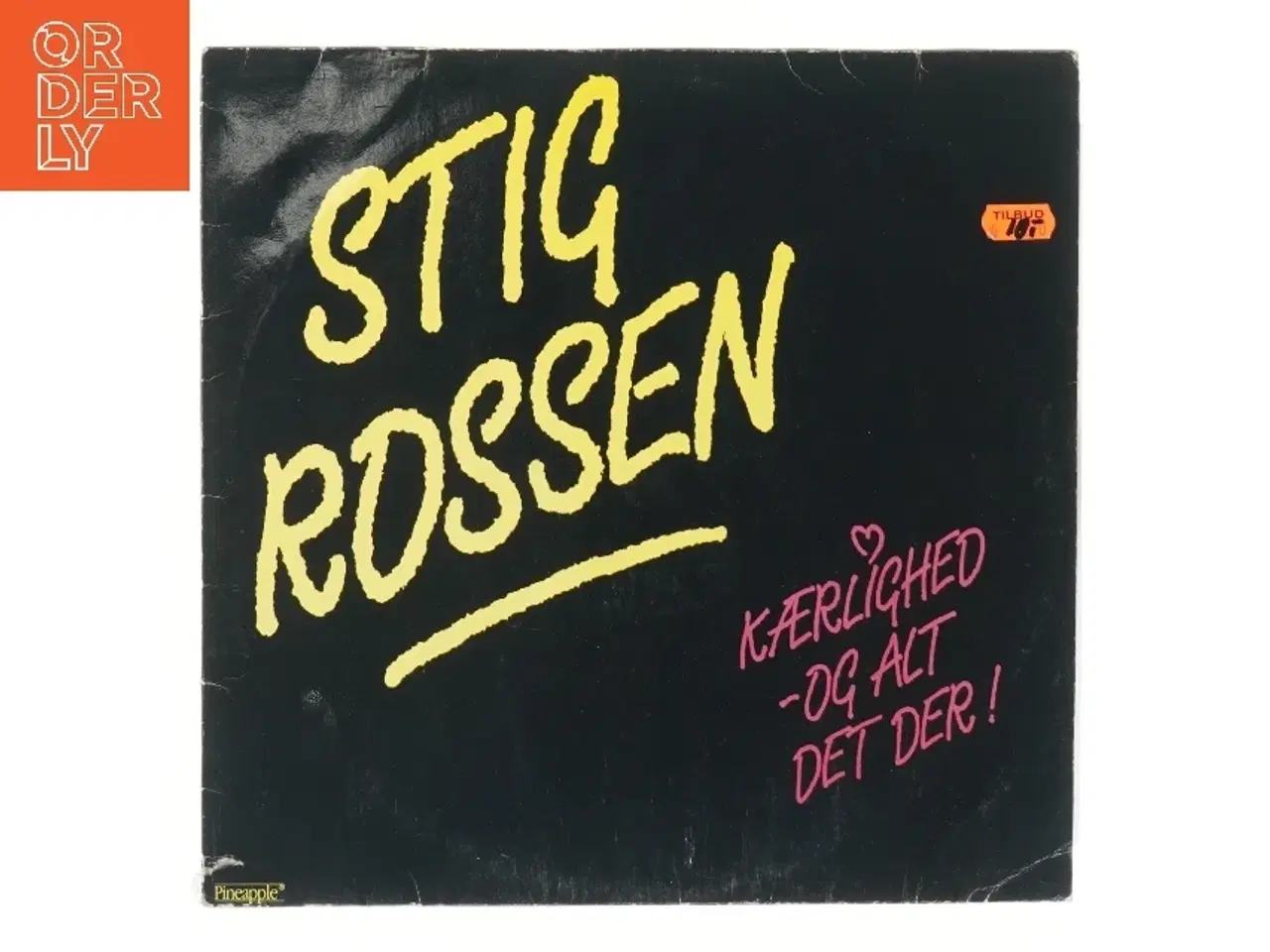 Billede 1 - Stig Rossen - Kærlighed og Alt Det Der! vinylplade