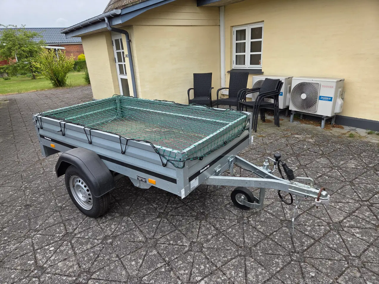 Billede 4 - Brenderup trailer 750 kg med tilt fra 2023 med net