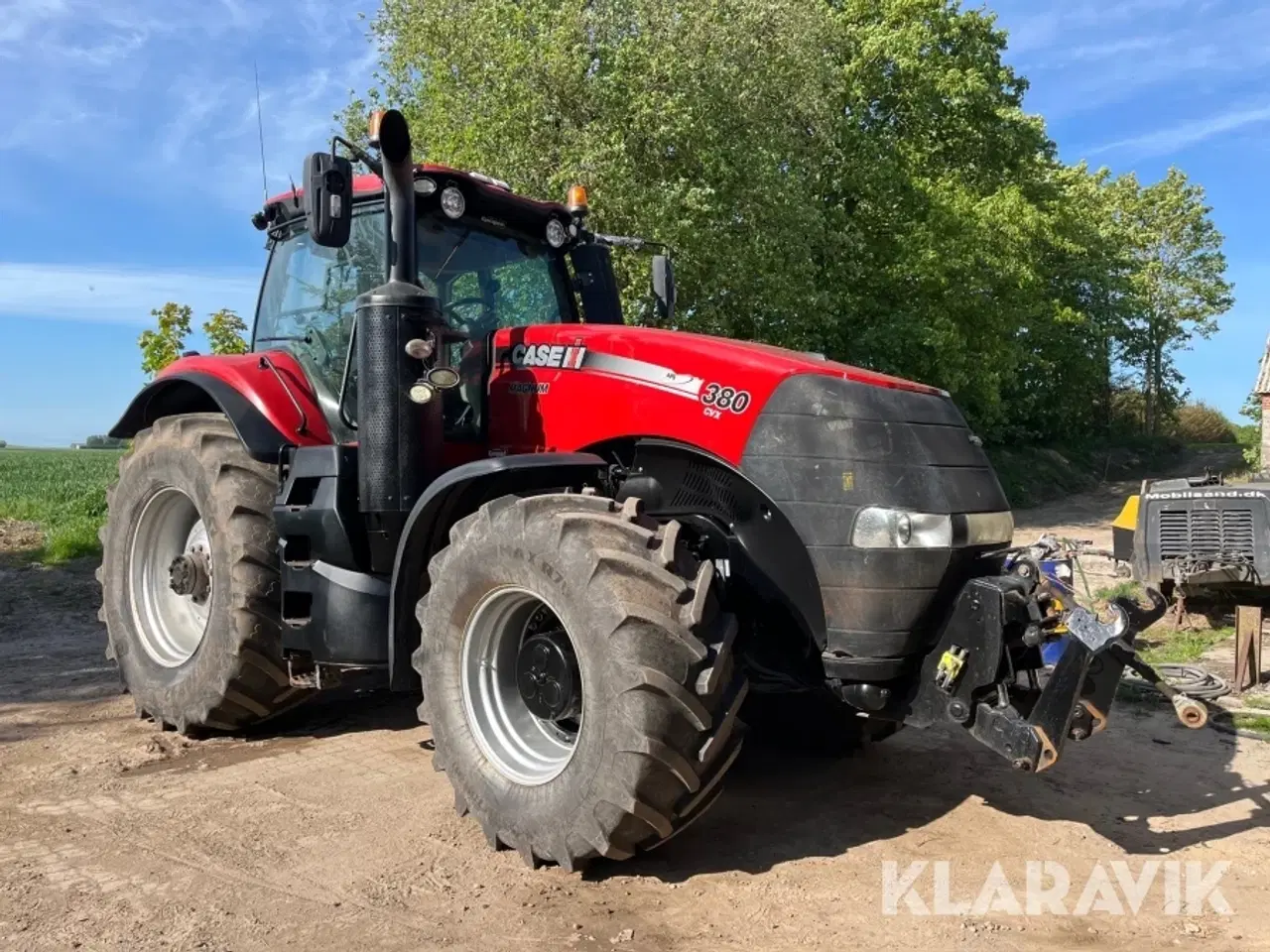 Billede 2 - Traktor Case IH 380 CVX Magnum med GPS