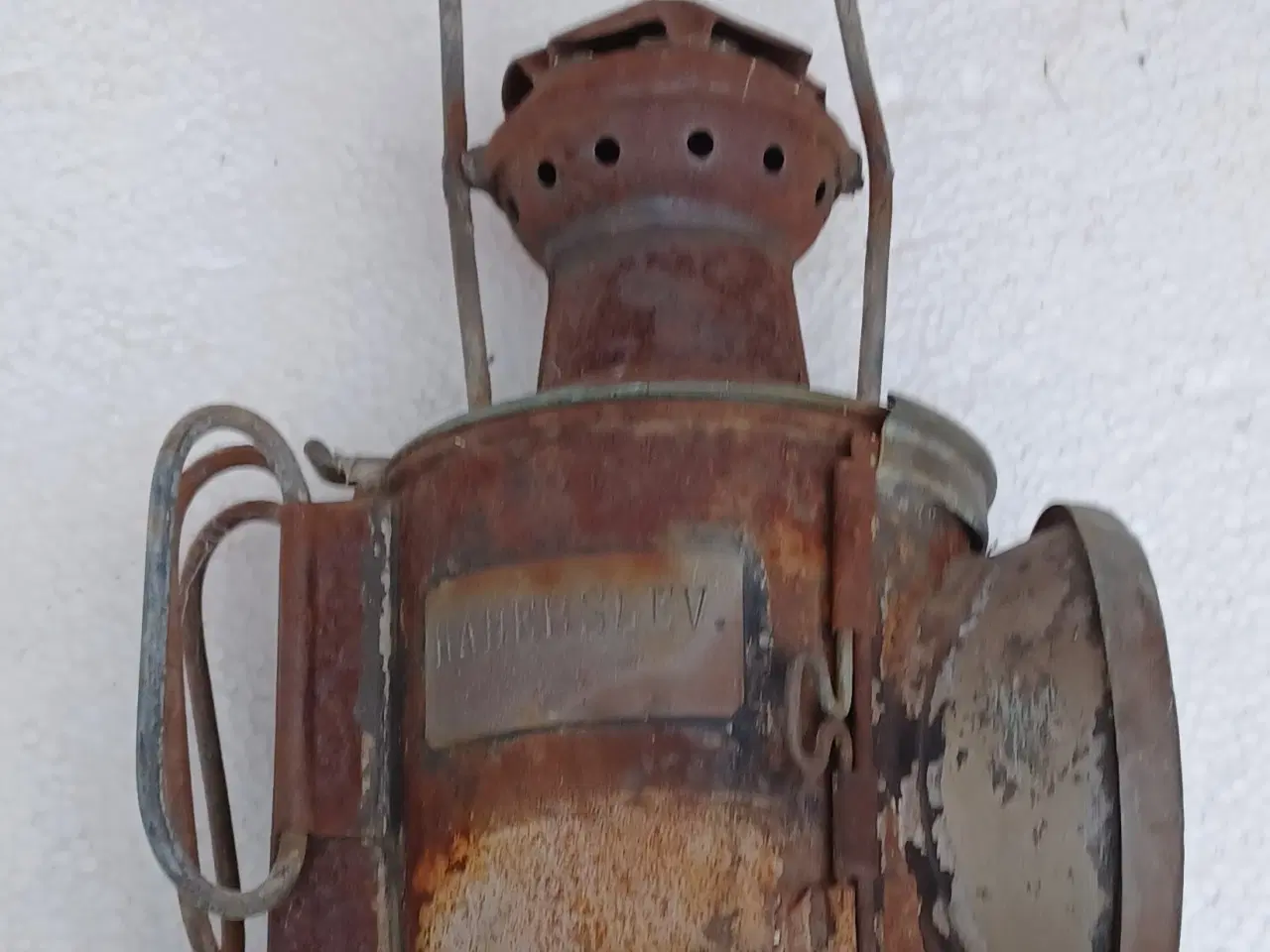Billede 4 - Antik jernbanelygte fra Haderslev.