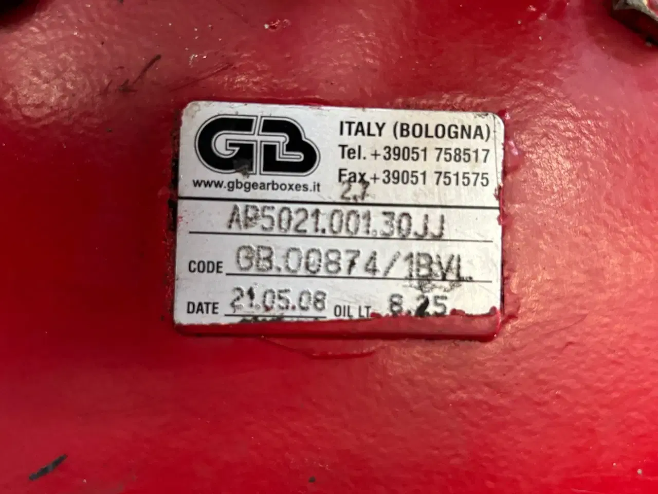 Billede 5 - BvL Reduktions gear