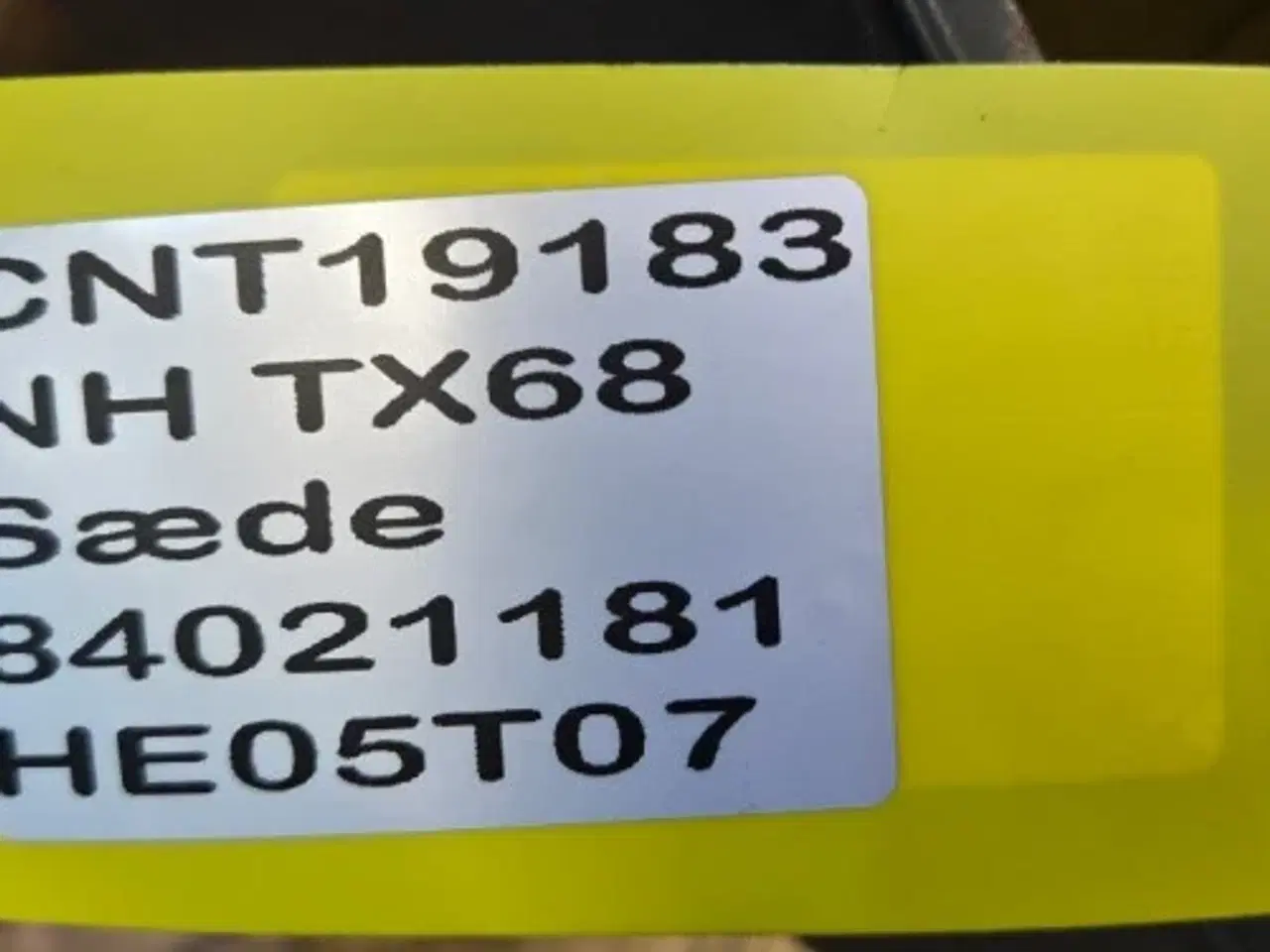 Billede 19 - New Holland TX68 Sæde 84021181