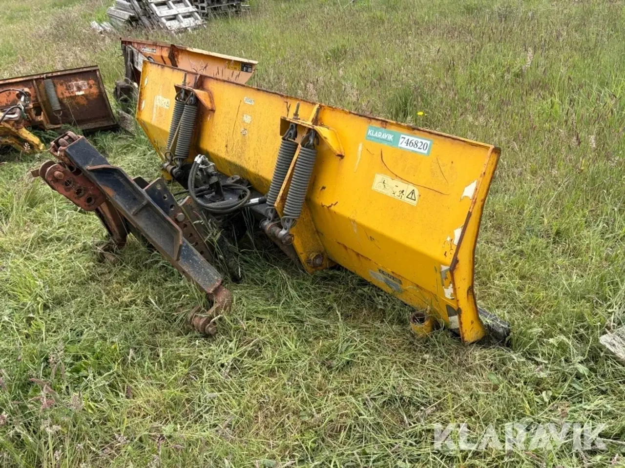 Billede 3 - Fejeblad + maskindelens A-ophæng Stenballe FS 2300P