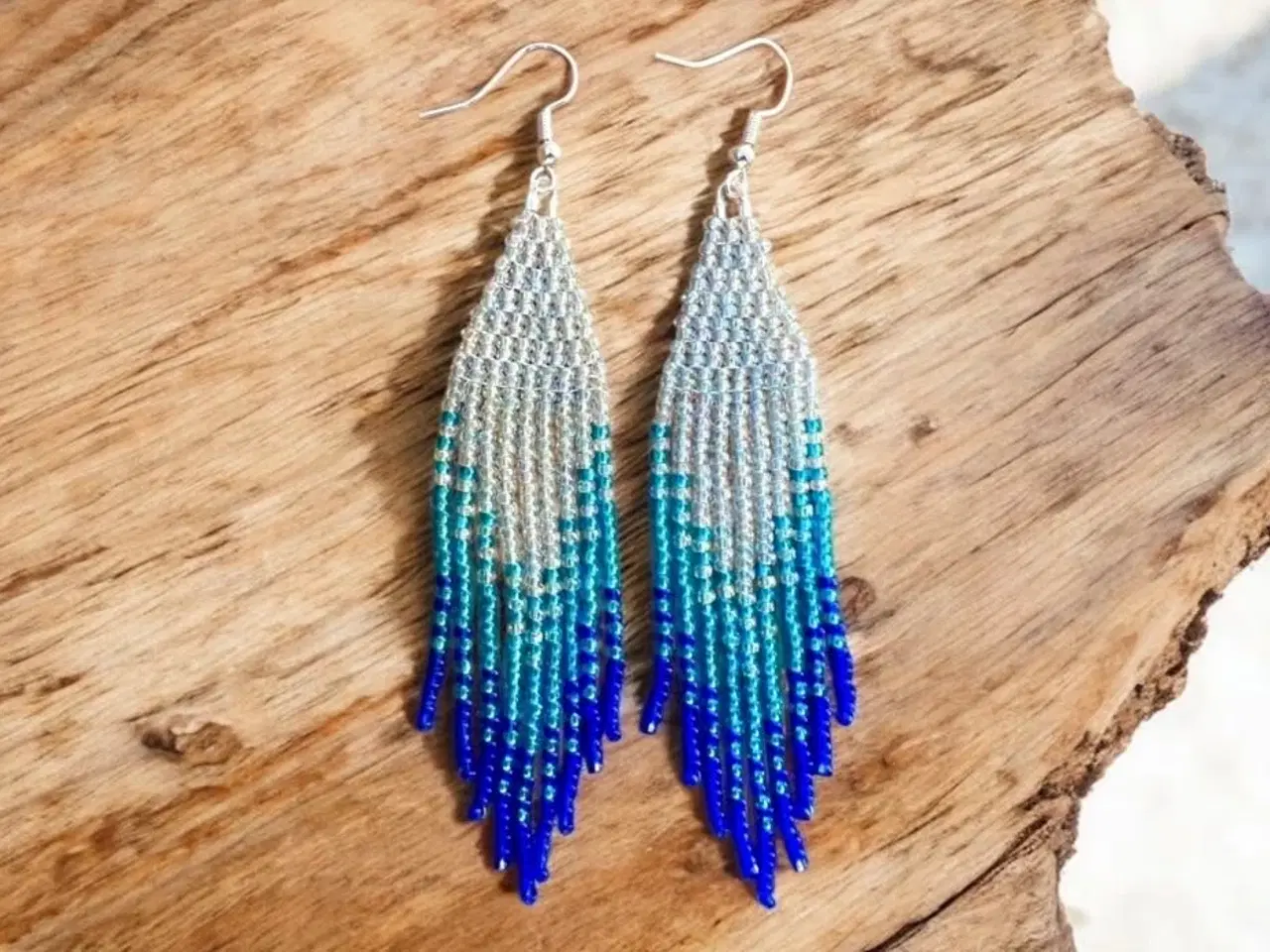 Billede 3 - Grønlandske øreringe, håndlavede 