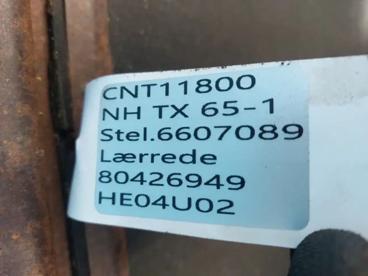 Billede 3 - New Holland TX65 Lærrede 80426949 Stel.6607089