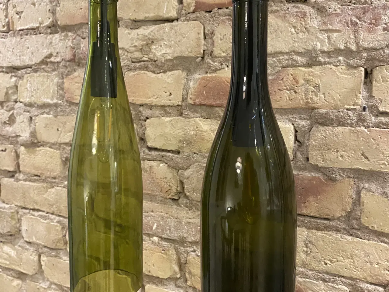 Billede 1 - Unikke lamper - Glaspendelrr (flaske)