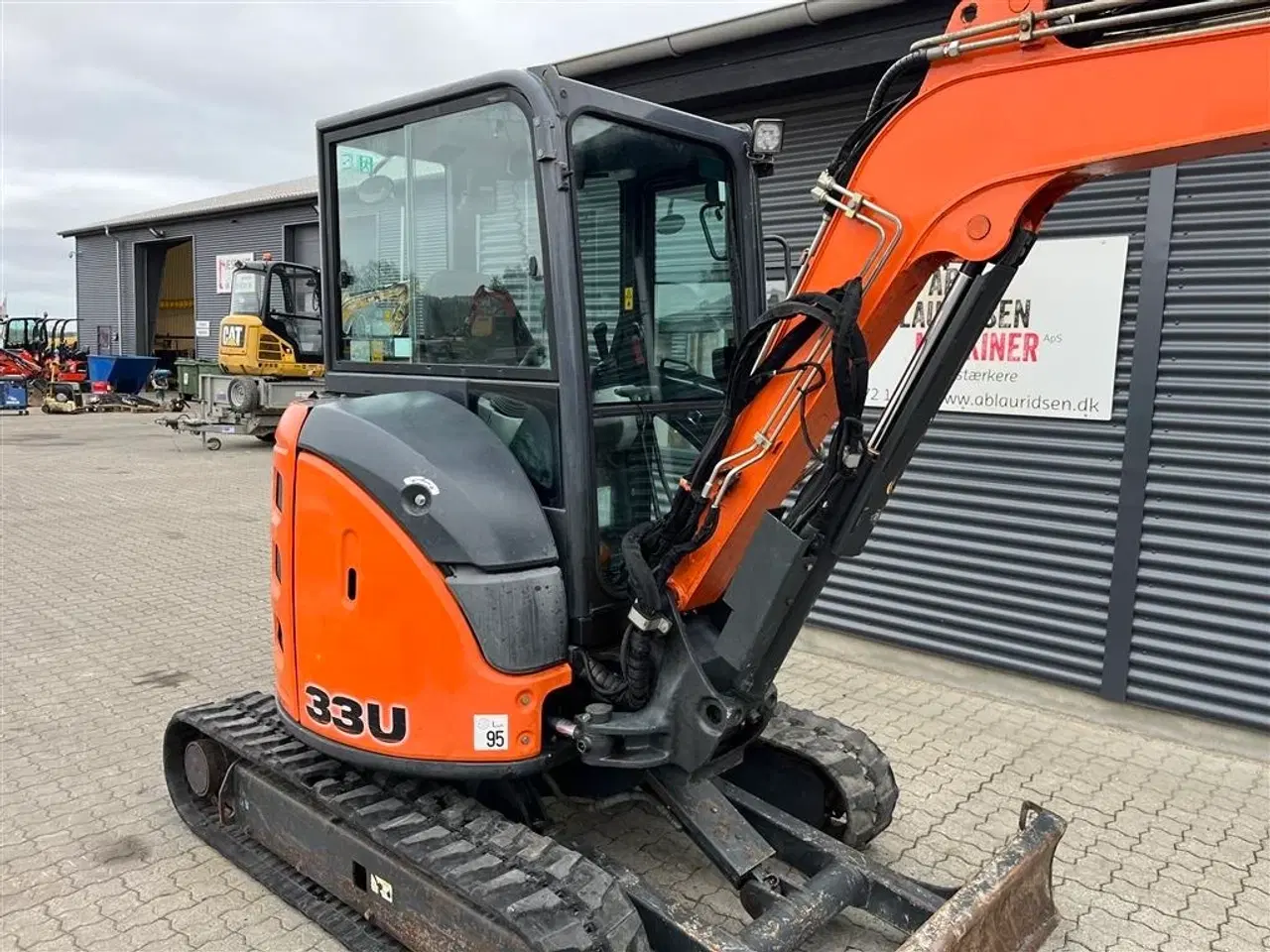 Billede 17 - Hitachi ZX33u-5a  med hydraulisk skovlskifte