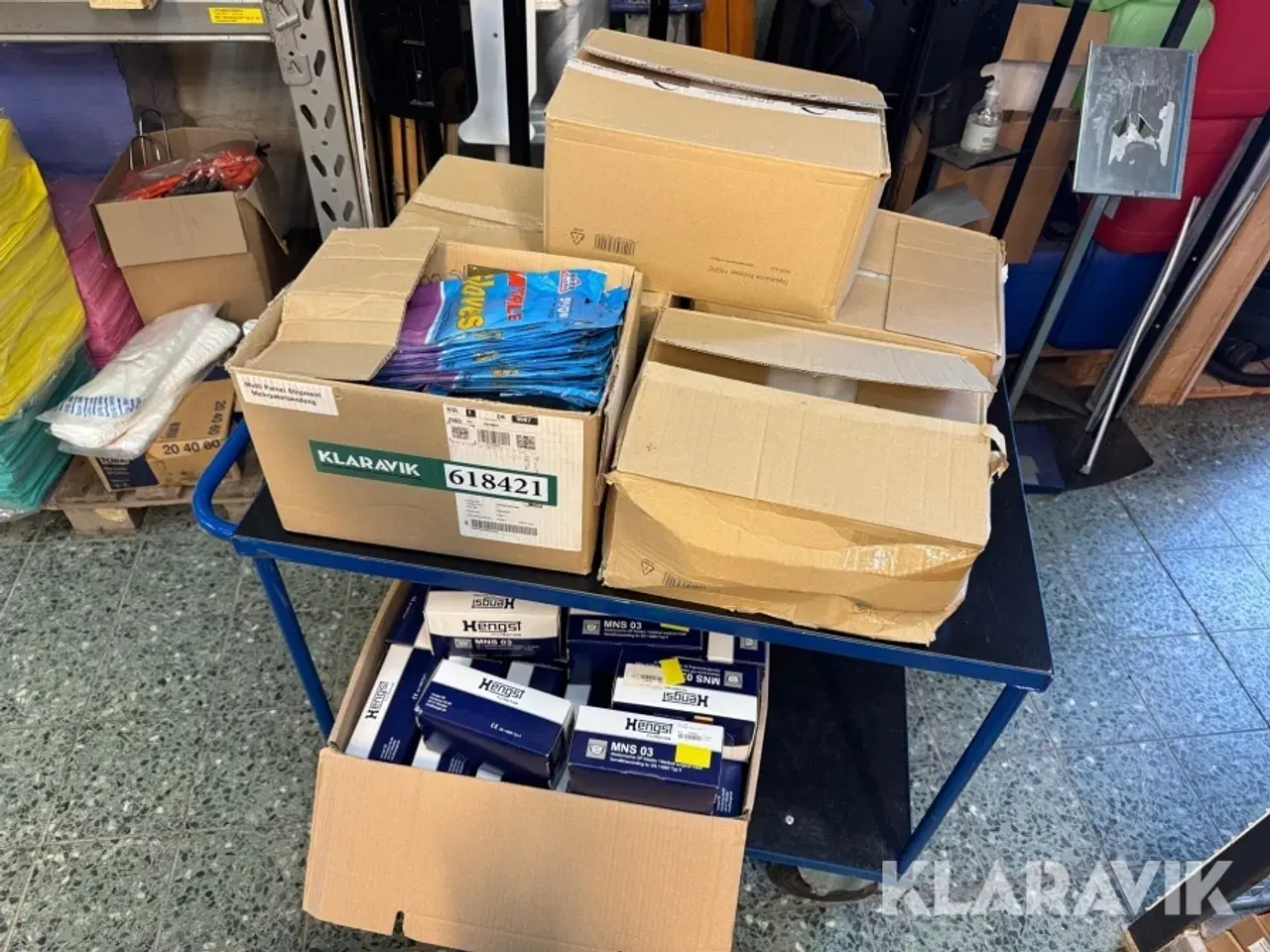 Billede 2 - Lot med handsker og mundbind