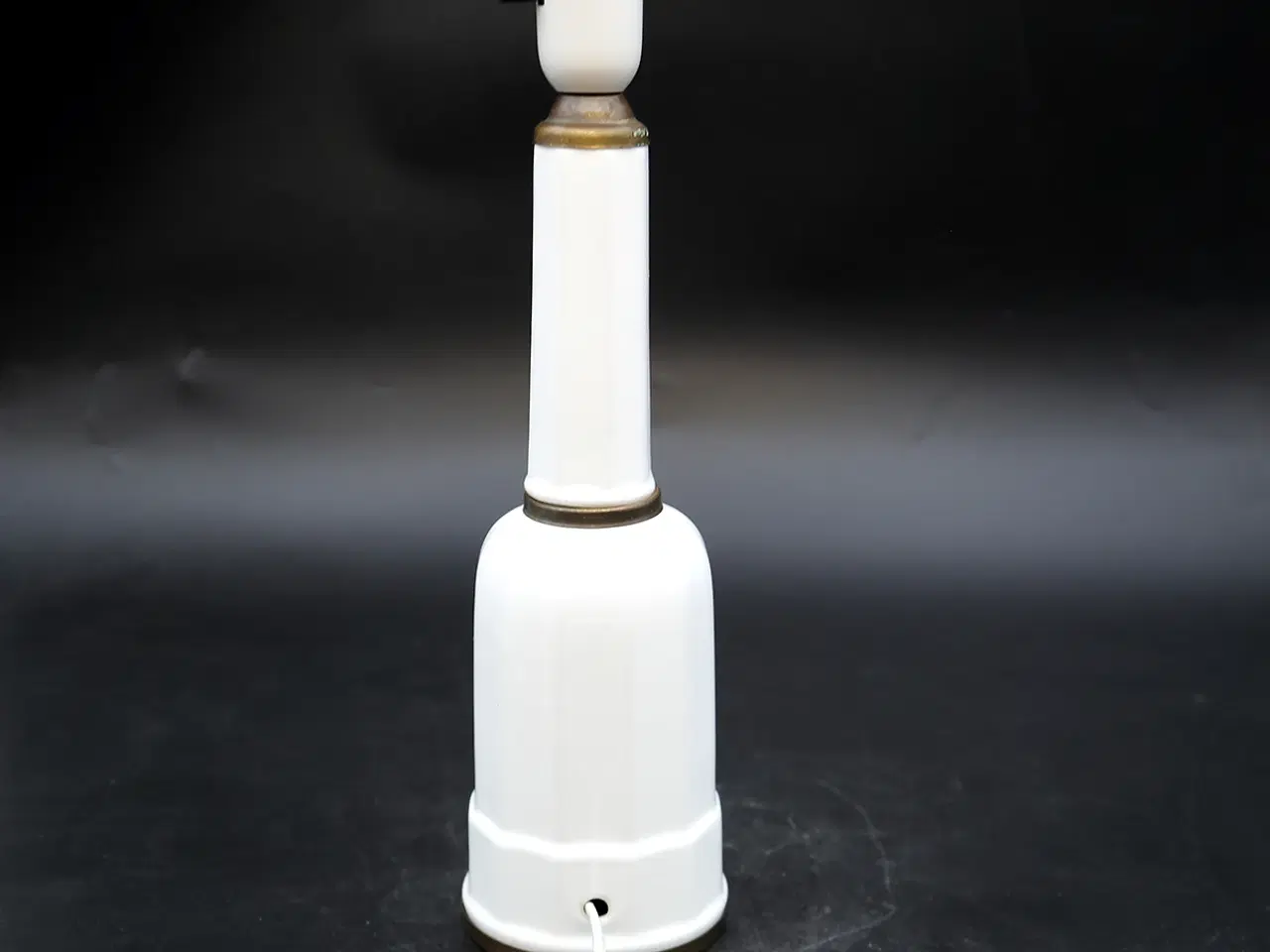 Billede 4 - Heiberglampe i porcelæn og messing 1950–60’erne