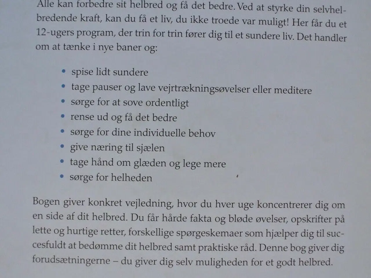 Billede 3 - få et selvhelbredende liv på 12 uger, af sanna ehd