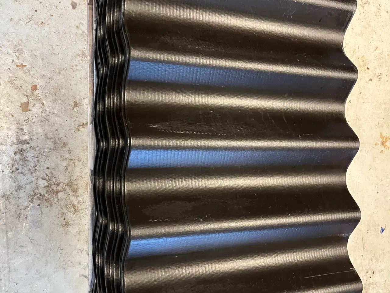 Billede 1 - B 7 tagplader sort +tilbehør