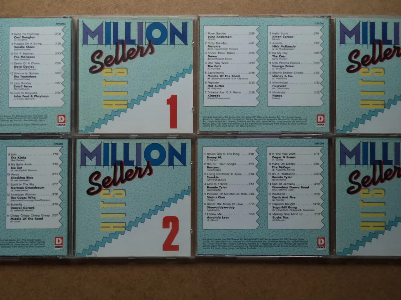 Billede 1 - Opsamling ** Million Sellers, Volume 1+2+3+4      
