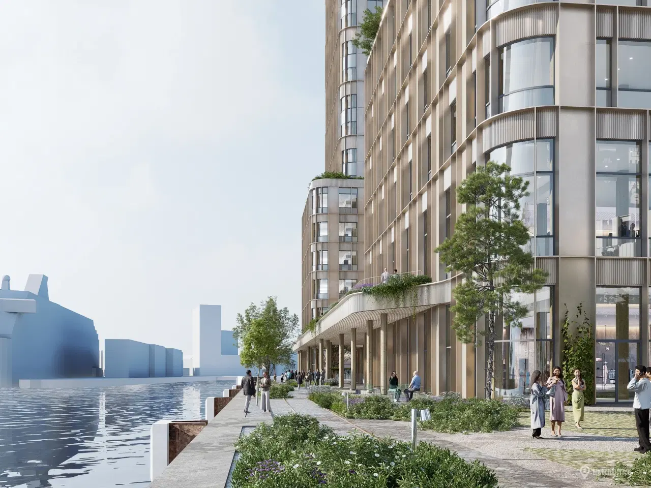 Billede 2 - Et pejlemærke på spidsen af Marmormolen