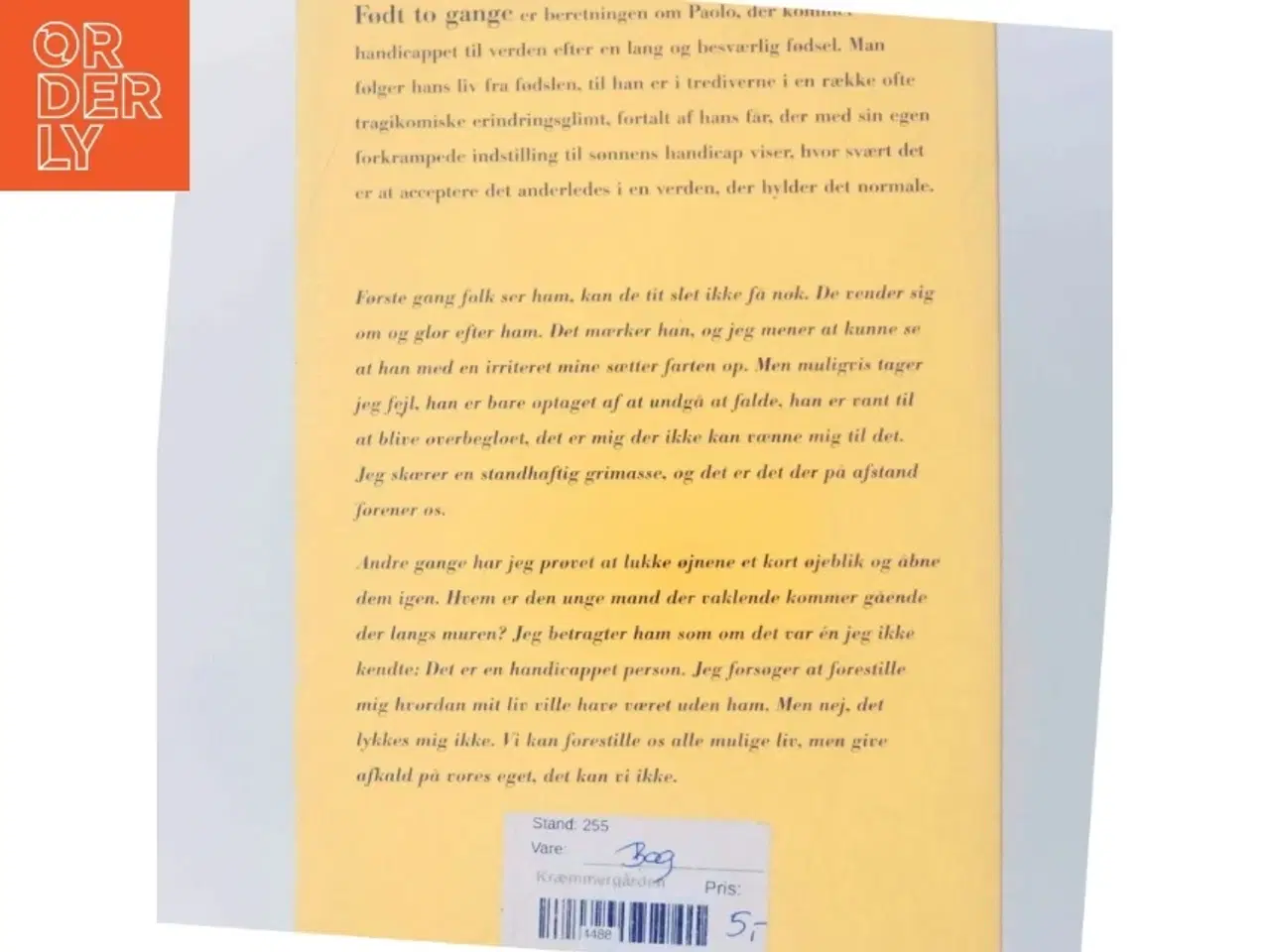 Billede 3 - Født to gange bog fra Gyldendal