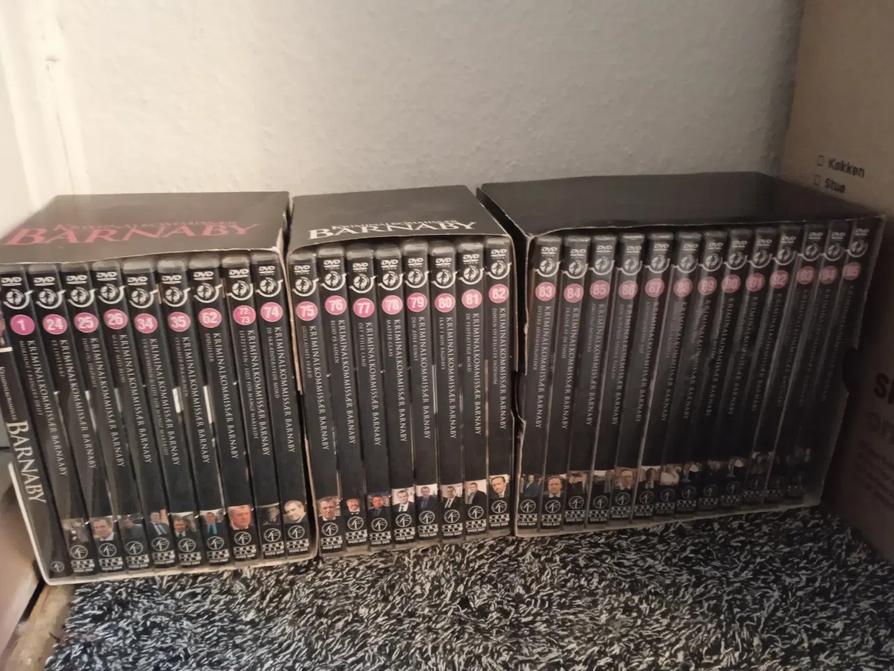 Billede 1 - Barnaby og inspector mors CD'er