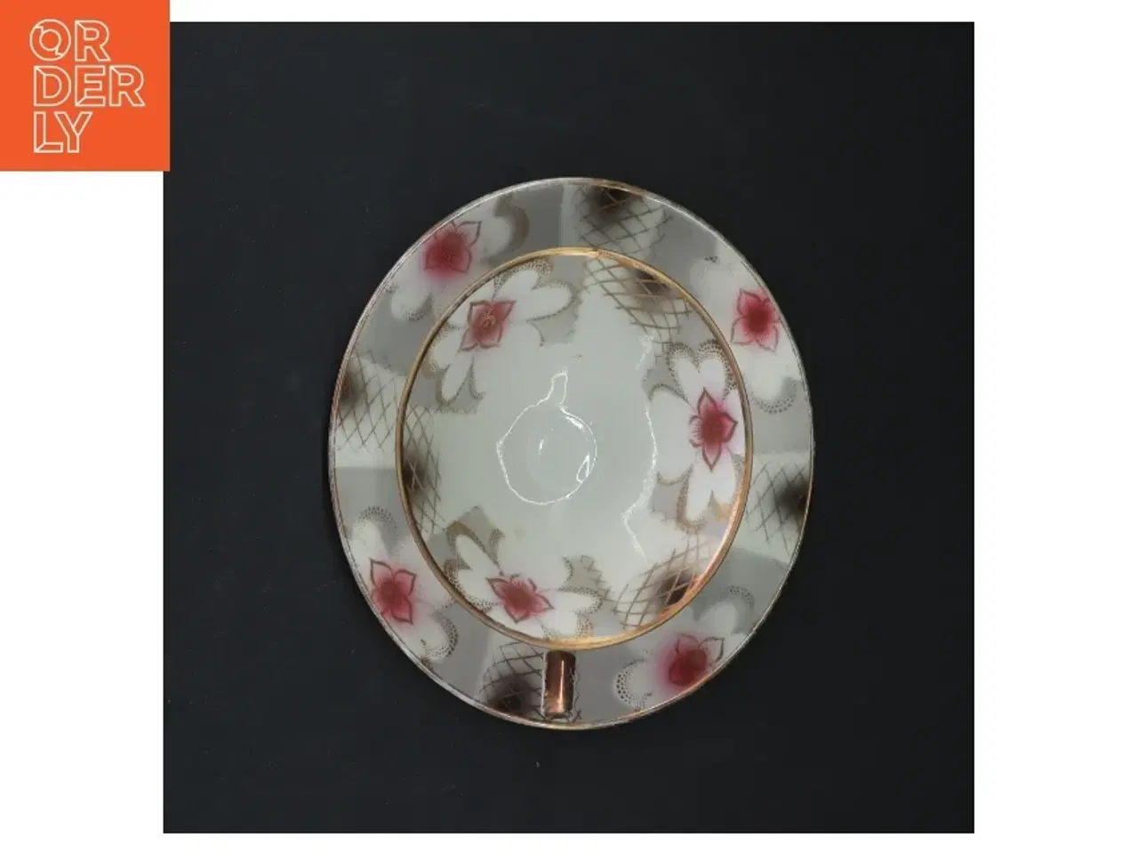 Billede 7 - Tekop med underkop og tallerken fra Bavaria (str. Ø. 19,5 cm. og 15 cm)