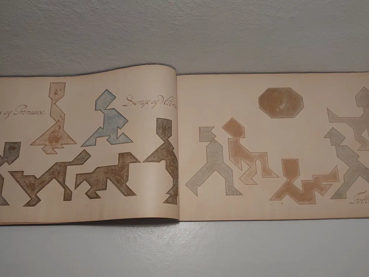 Billede 4 - H.Koch: Syvklodsspillet. Løsningsnøgle.1918.