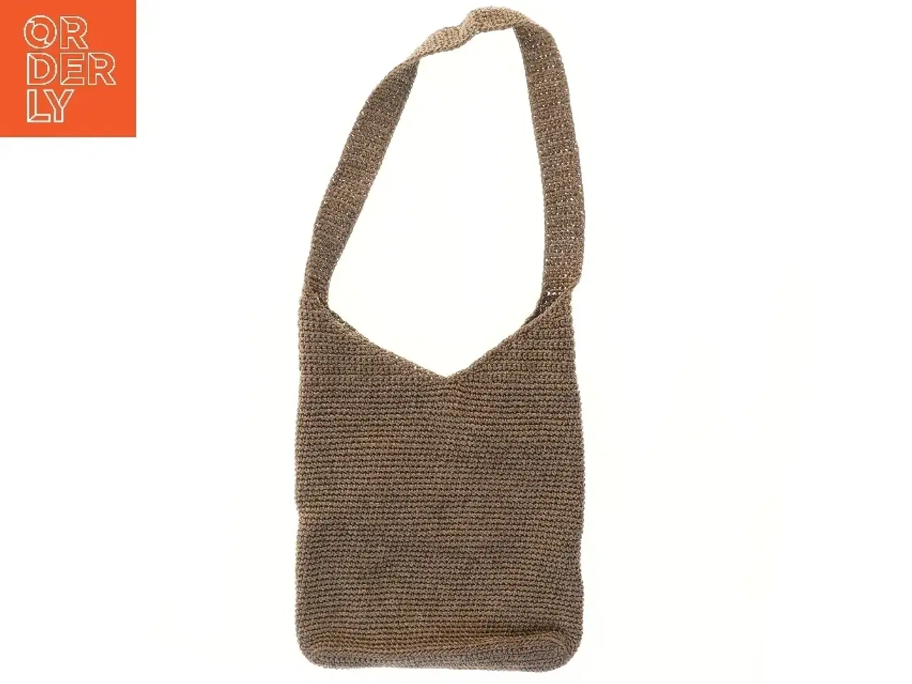 Billede 2 - Strikket skuldertaske fra Thesak (str. 40x30 cm)
