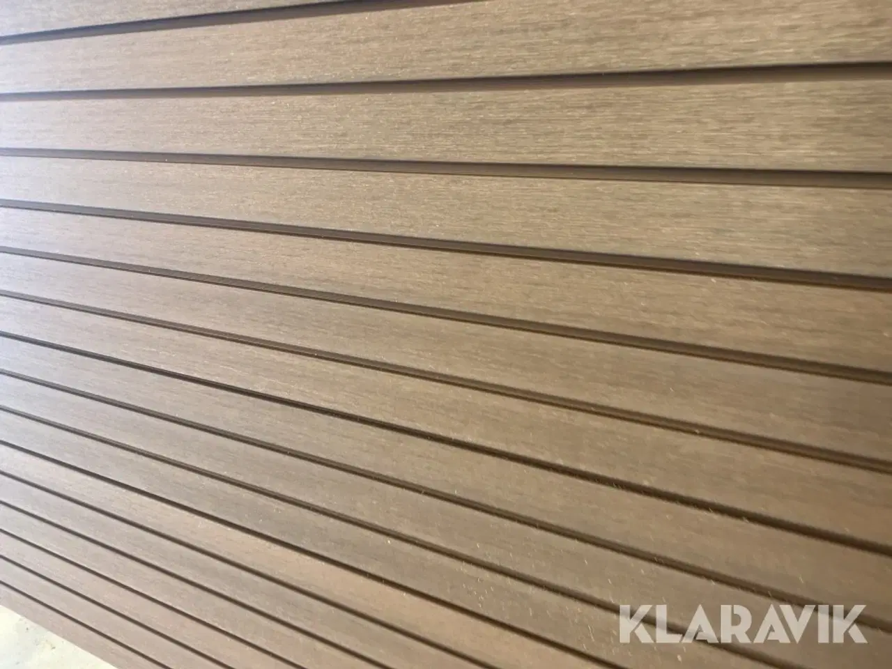 Billede 7 - Komposithegn Kirkedahl Brun Sorte galvaniseret stolper, 10 fag